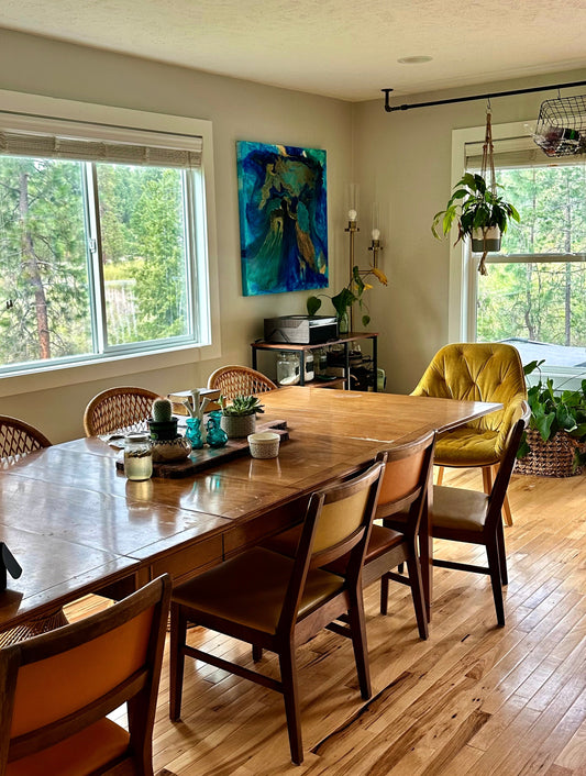 The Living Presence of Original Art in Our Spaces