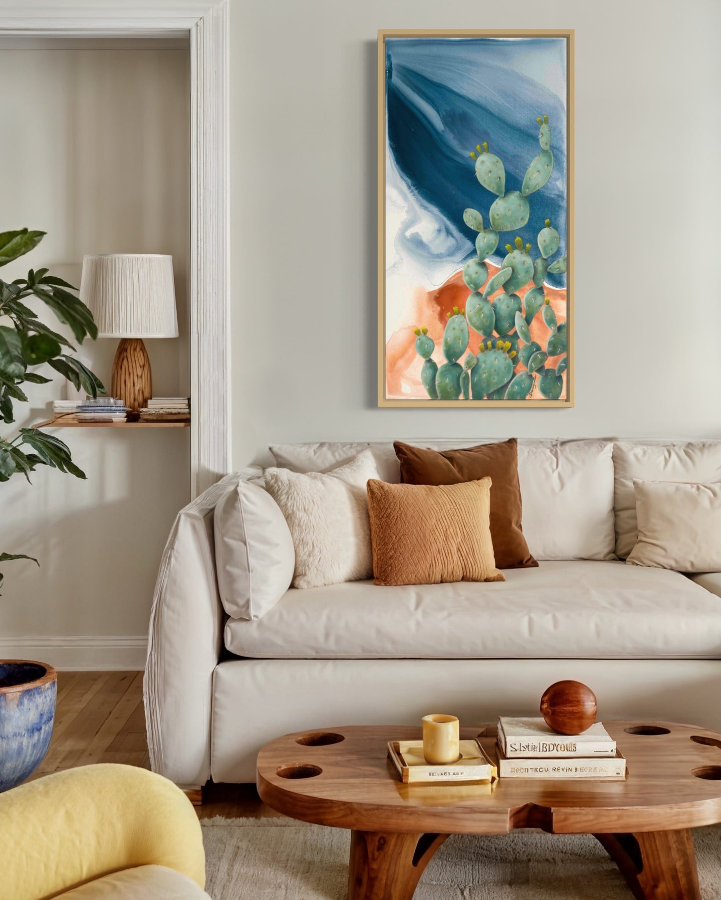 Resolute Framed Canvas Print