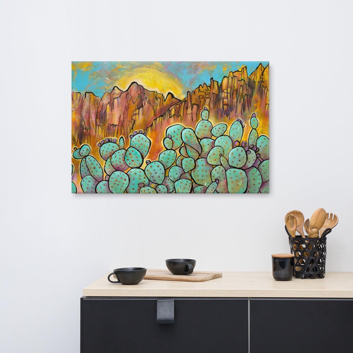 Sun Serenade Canvas Print