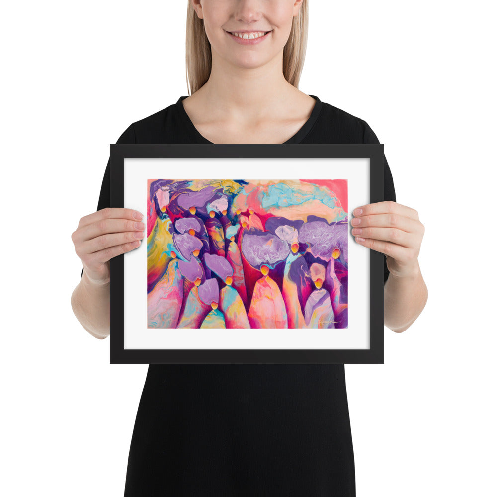 Together Framed Print