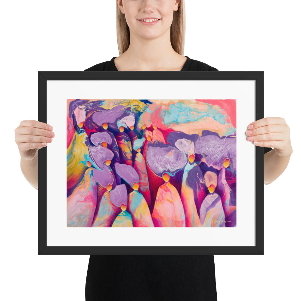 Together Framed Print