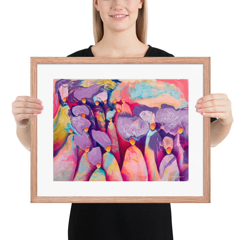 Together Framed Print