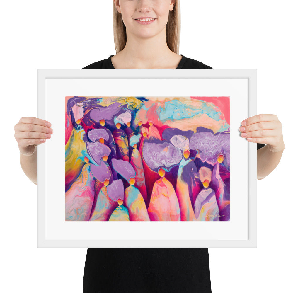 Together Framed Print