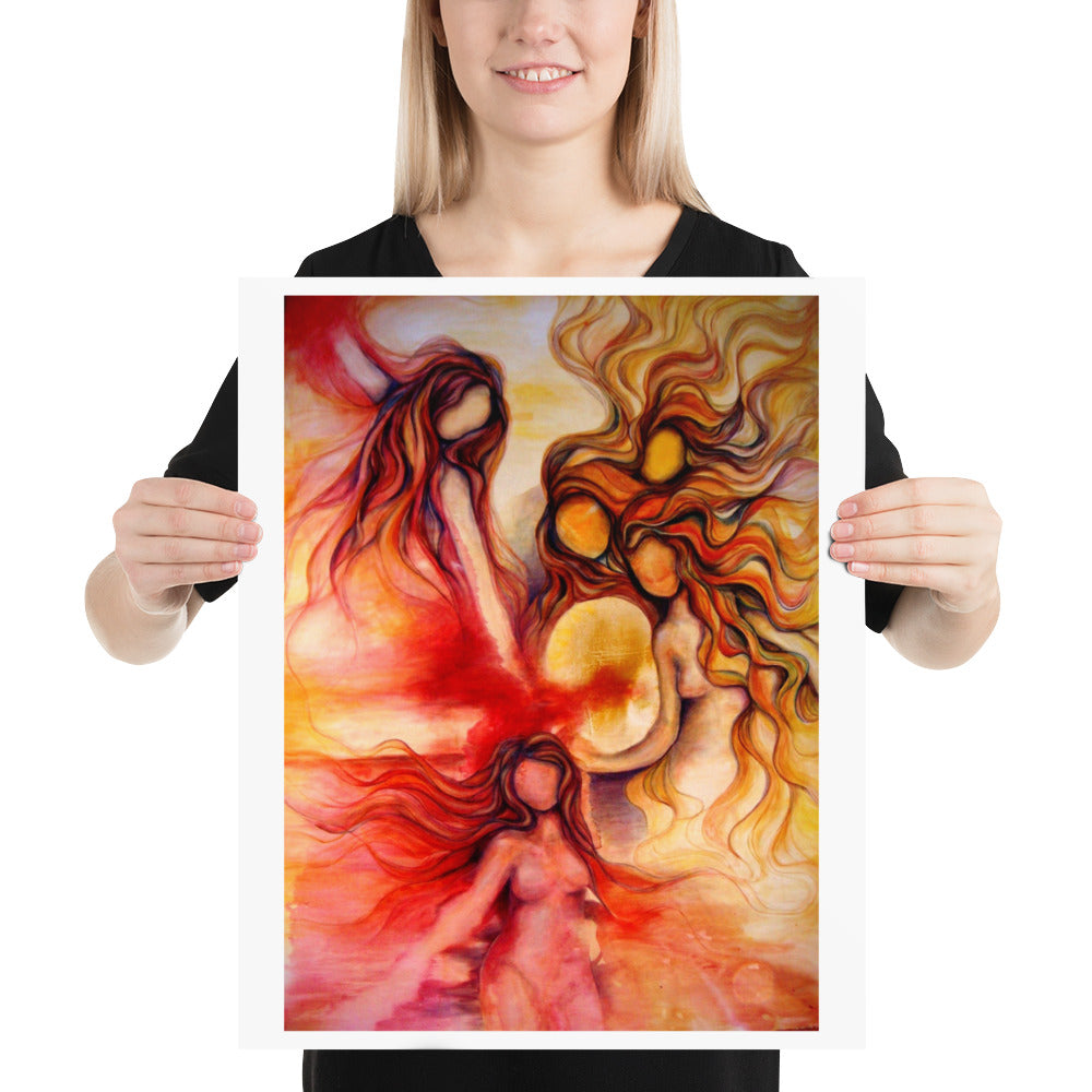 Rising Art Print