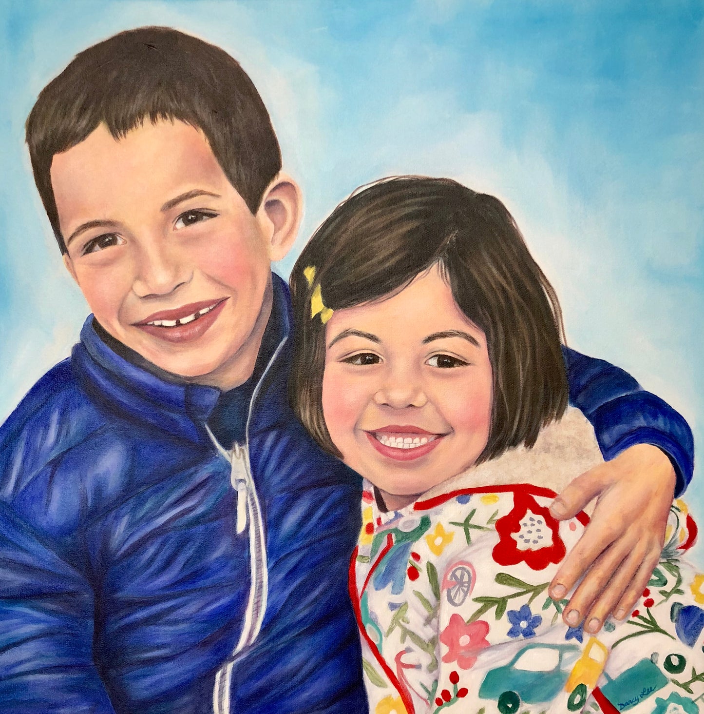 Commissioned portrait
