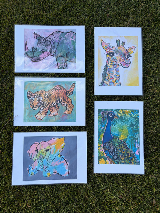 Animal Prints Grouping #1 - Studio Archive